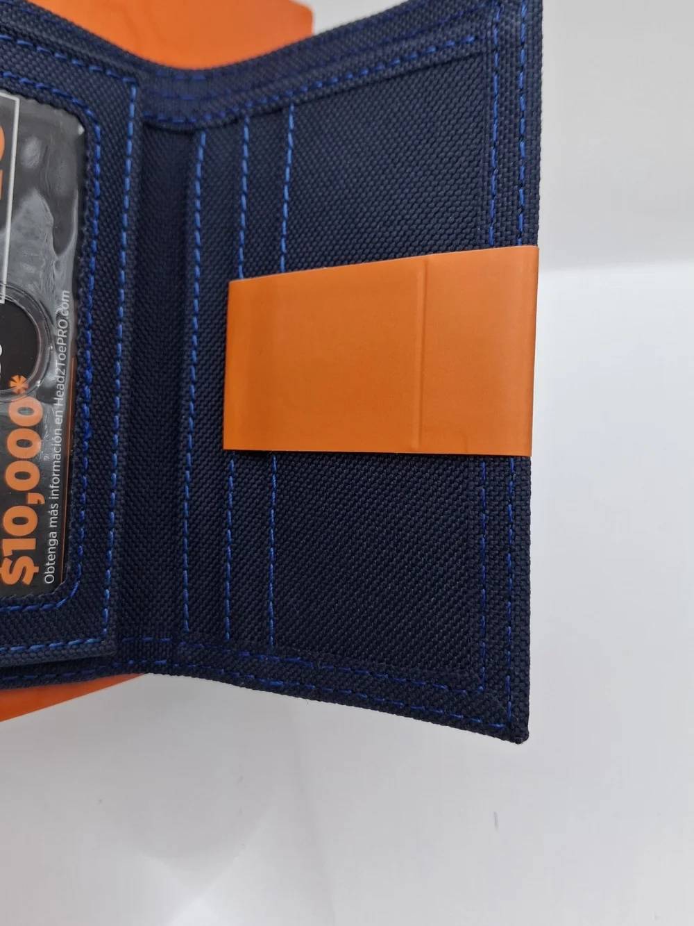 Timberland PRO Navy Blue RFID Trifold Wallet